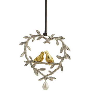 Michael Aram Ornament - Lovebirds